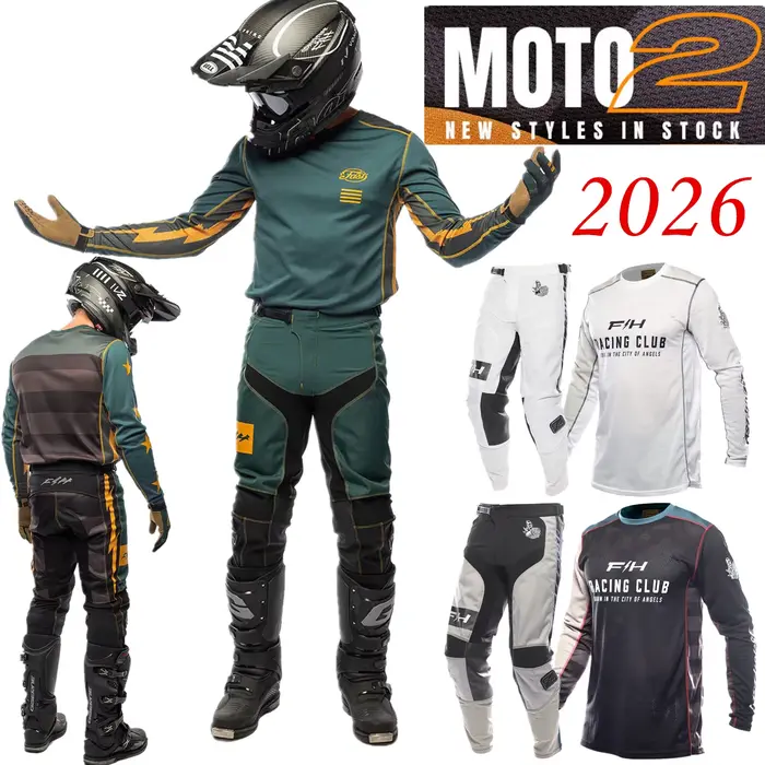 2026 FH ensemble d'équipement de Motocross MX Enduro costume hors route Moto maillot