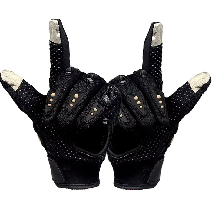 Gants de moto pour écran tactile