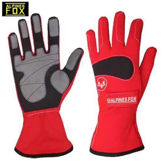 Nouveaux gants de course automobile homme respirant moto Karting