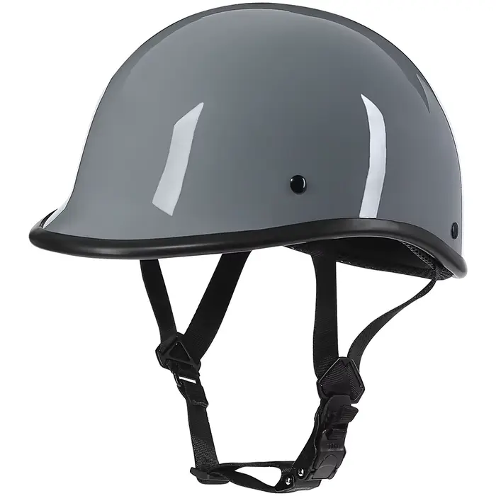 Casque de moto classique rétro à visage ouvert