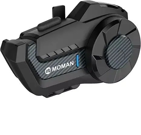 Intercom pour casque de moto Moman H2Pro, intercom universel bidirectionnel pour moto, système de co