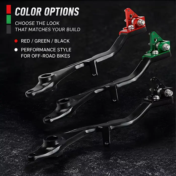 Accessoires de moto, levier de frein arrière forgé anti-chute pour Kawasaki KLX140 KLX140L KLX140G KLX 140 140L KLX 140G