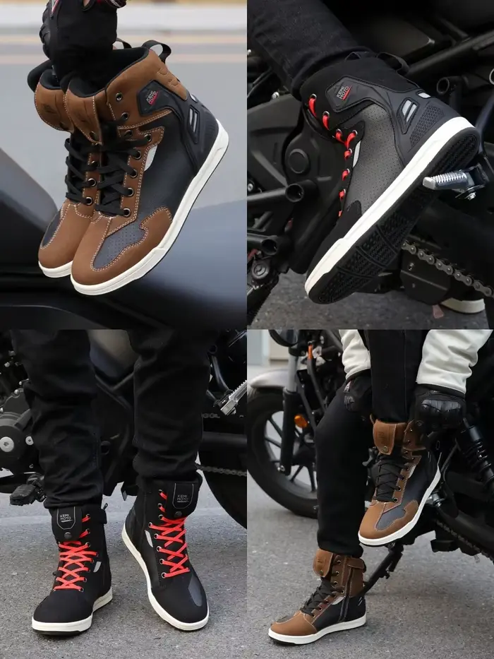 Bottes de moto pour hommes