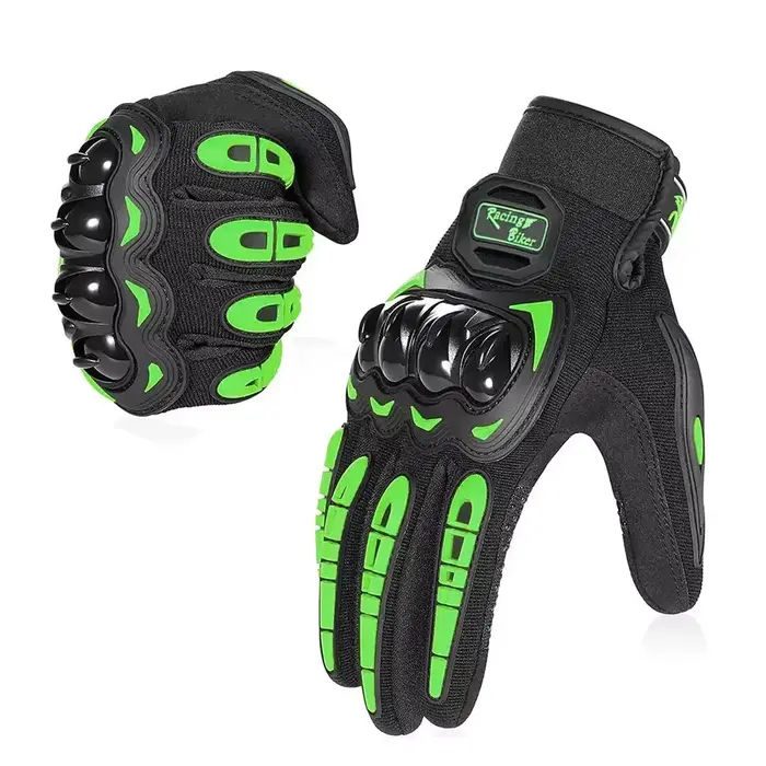 Gants de Moto été équitation gants respirants jointures dures écran tactile gants de Moto gants tact