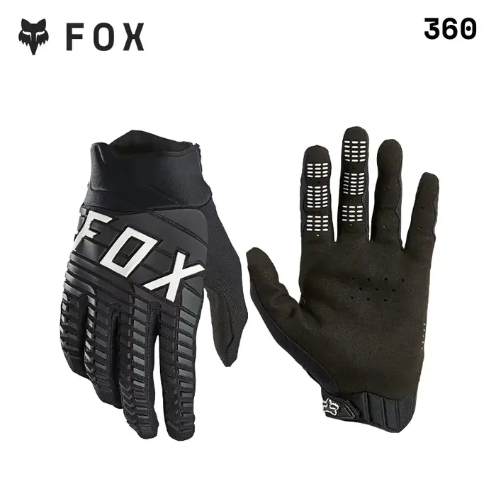 Gants de moto tout-terrain FOX multi-usages, durables, résistants à l'abrasion, rembourrage en gel, 