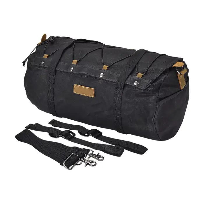 Sacoche de selle arrière de moto vintage, imperméable, universelle, sac de voyage, sac à bandoulière