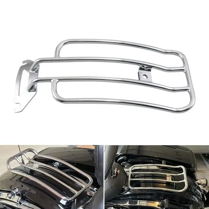 Bagages de siège arrière solo pour moto, étagère T1, Harley Touring Electra Street, Fetal de Road Ki