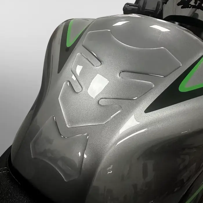 Protection transparente de tampon de réservoir de moto universelle pour Kawasaki Honda Yamaha Suzuki