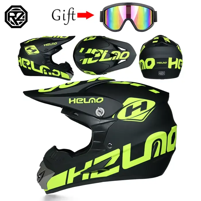 Homme femme Motocross casque moto ATV