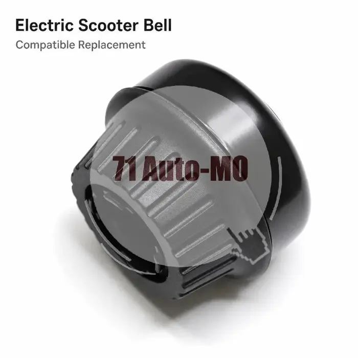 Sonnette de remplacement pour scooter électrique, légère et anti-corrosion, compatible avec les util
