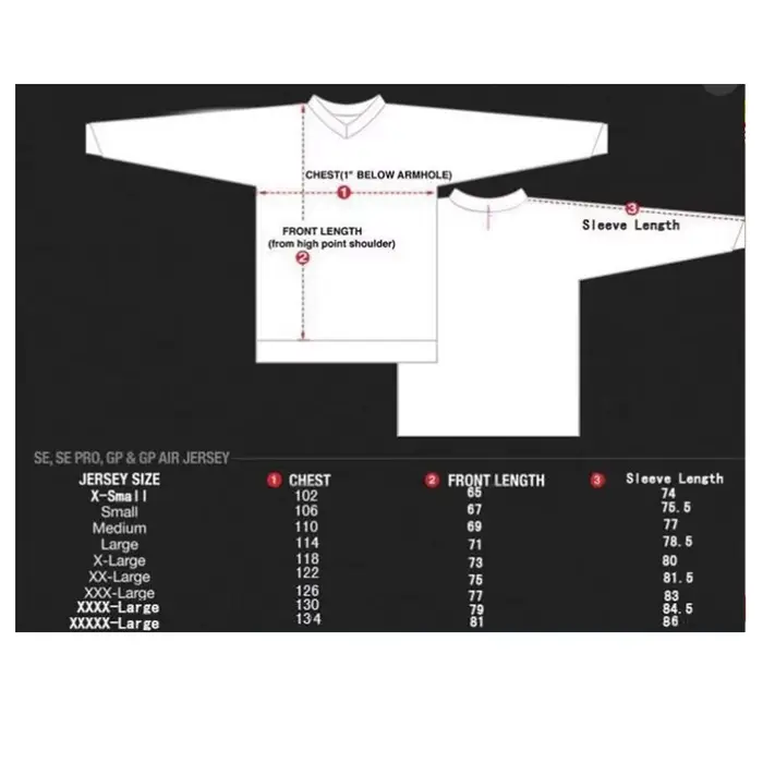 Maillot de Motocross Maillot Ciclismo Hombre DH MOTO vtt MX Maillot de descente Maillot VTT hors rou