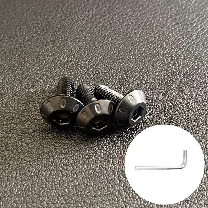 Accessoires de casque de moto intégral, vis Spomicrophone pour PMust GP R/GP RR
