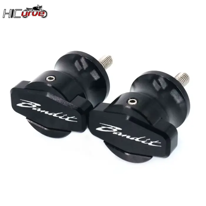 Bobines de curseur de bras oscillant de moto, support de vis, couvercles adaptés pour BANDIT GSF 125
