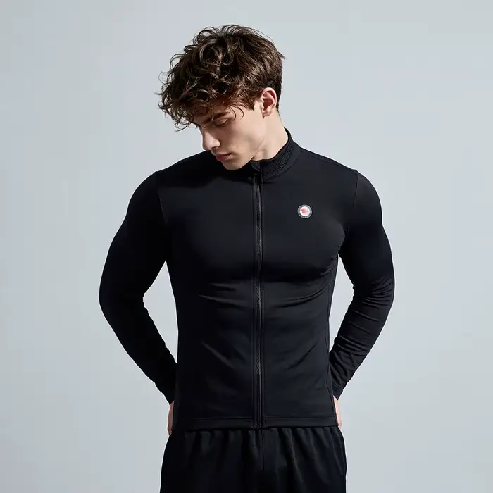 Veste pour homme RION, coupe-vent, en polaire thermique, pour course à pied en plein air, coupe ajus
