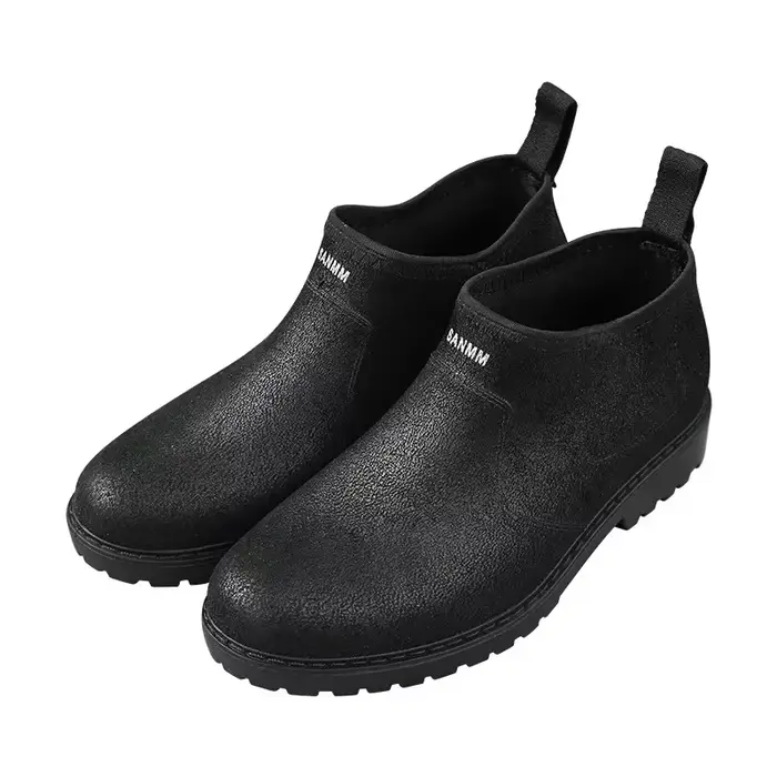 Nouveau 2025 hommes bottes de pluie imperméable en caoutchouc chaussures
