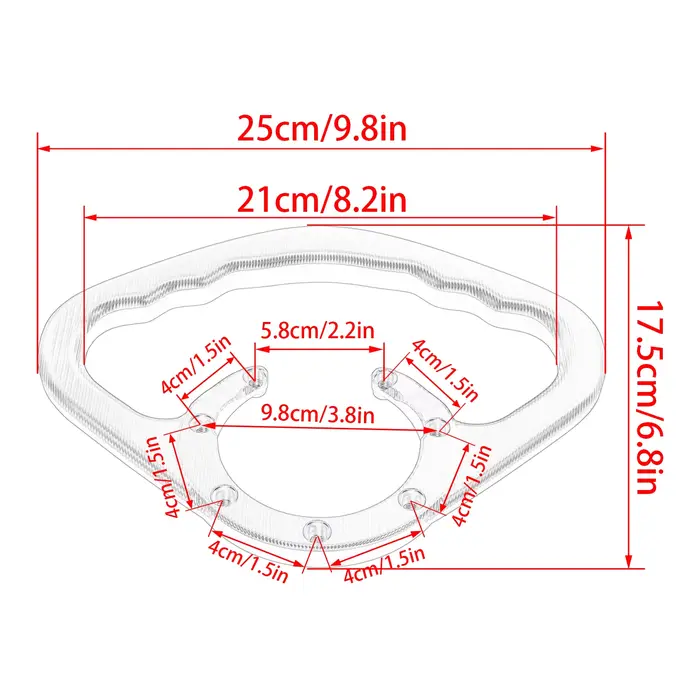 Poignées de passager d'accoudoir pour Honda VFR800 VFR 800 VFR800/F de toutes les années, accessoire