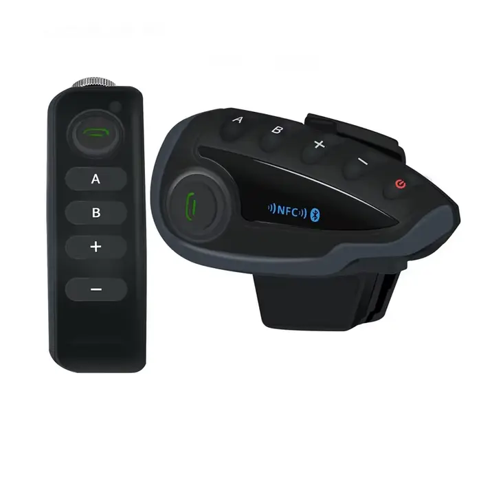Casque d'interphone compatible Bluetooth V8 pour 5 coureurs