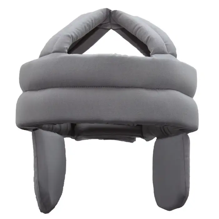 Casque anti-chute épaissi pour personnes âgées, respirant, rembourré en coton et éponge, protection 
