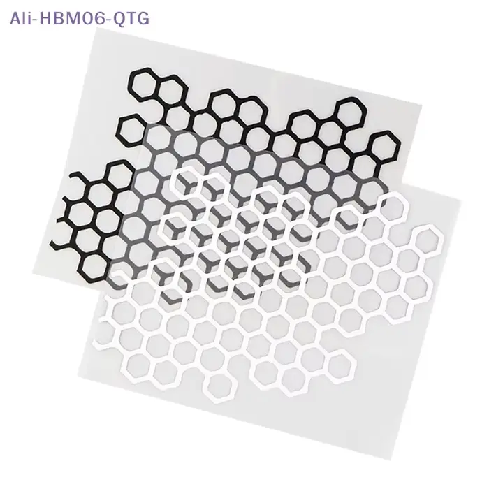 [Neuf] 1 autocollant de moto en nid d'abeille