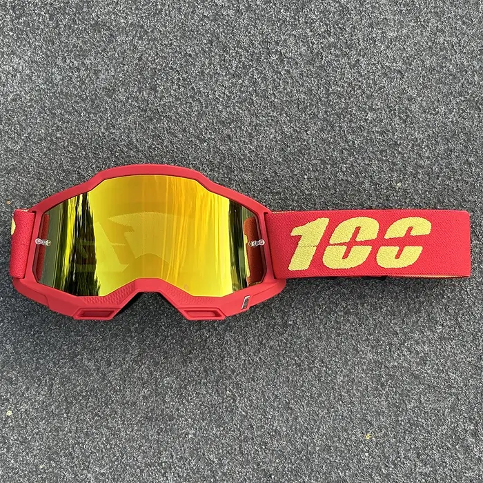 100 lunettes de Motocross lunettes MX hors route Masque casques lunettes Ski Sport Gafas pour moto D