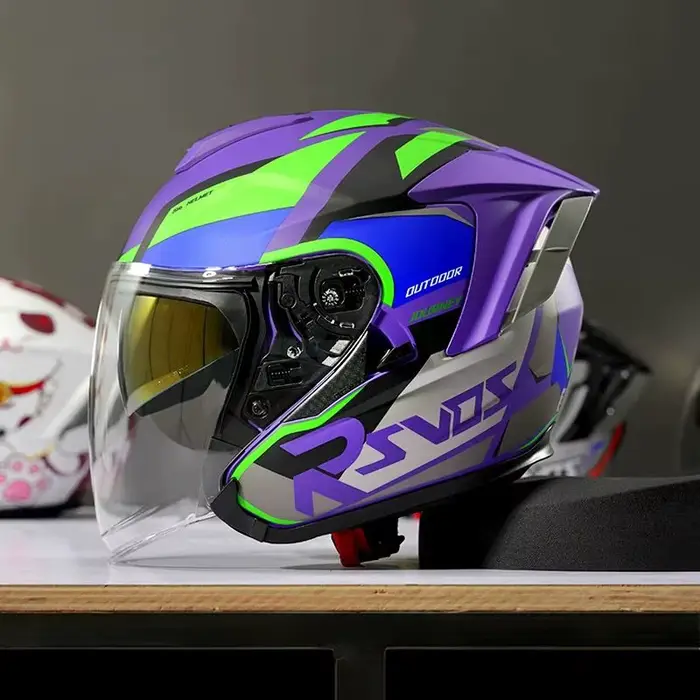 Casque de moto yzen pour hommes et femmes