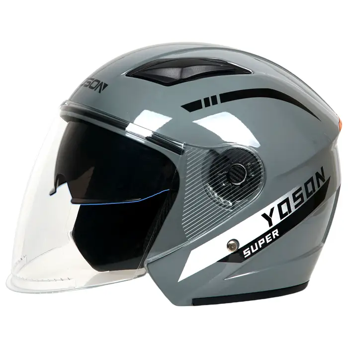 Casque de voiture électrique à double miroir quatre saisons