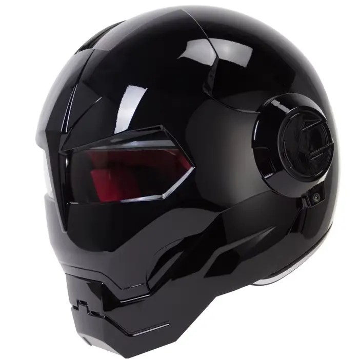 HEROBIKER Vintage rétro casque Moto Moto casque Moto casque intégral Casco Moto Cruiser ChopperCafe