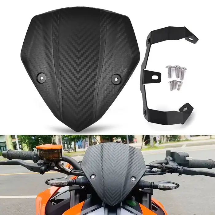 Duke790 Duke890 déflecteur de vent de pare-brise de moto pour K-TM DUKE 790 890 2018 2019 2020 2021 