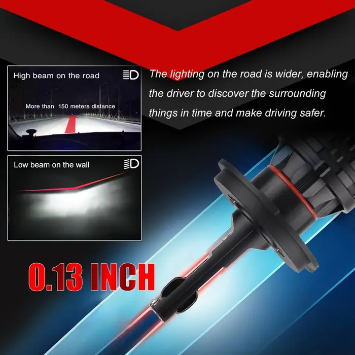 BraveWay 16000LM AMPOULES DE PHARES LED H1 H3 H4 LED H7 LED H11 H8 H9 HB3 HB4 PHARE POUR LES Voiture
