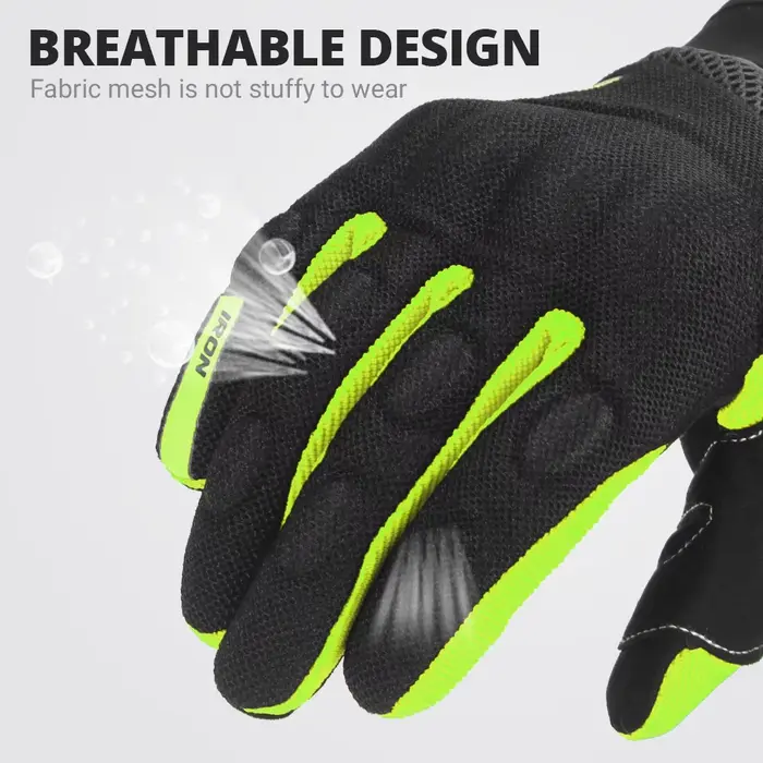 Gants de moto respirants pour moto
