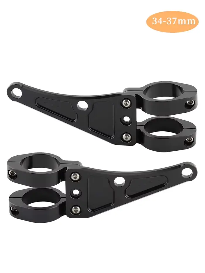 Pinces de montage pour tube de fourche de moto, support de lumière pour sauna, 33mm-58mm, 54mm, 49mm