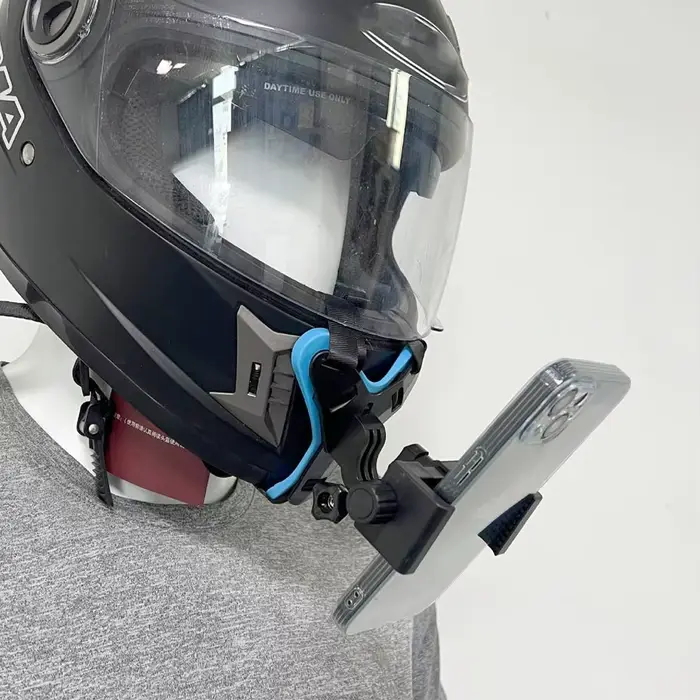 Support de téléphone pour casque de moto