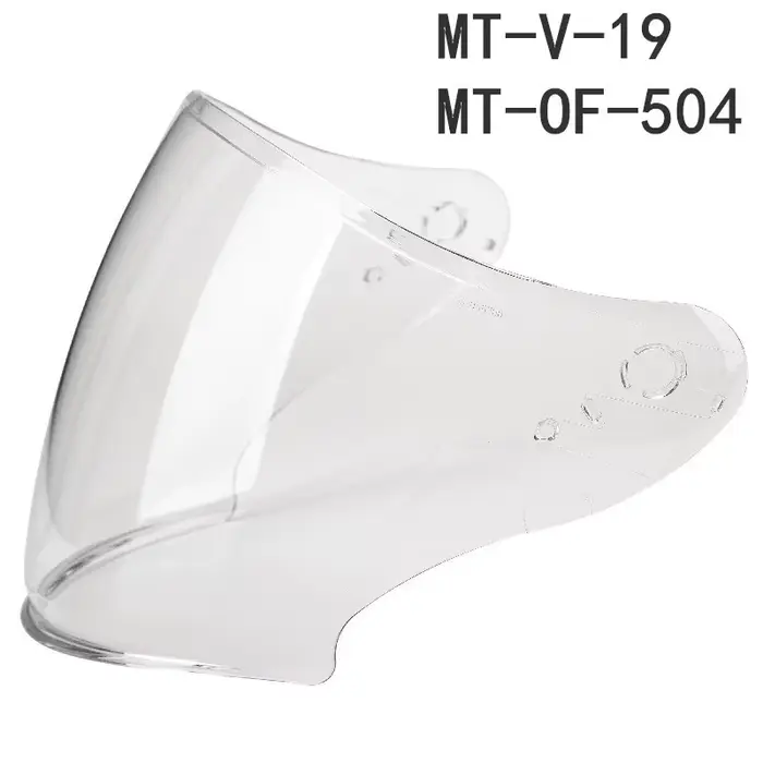 Les visières de casque MT-V-19 conviennent au casque MT THUNDER 3 SV JET, certifié CE, choisissez l'