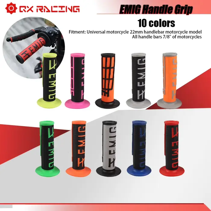Poignées universelles EMIG poignée MX poignée main pour KTM SX EXC SXF KLX CRF YZF WRF moto torsion 