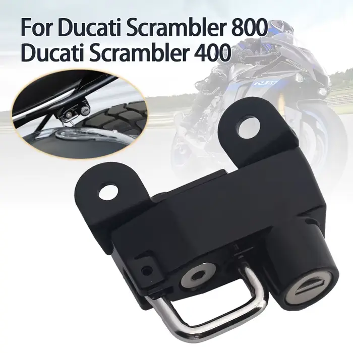 Kit de Verrouillage Antivol pour Casque de Moto