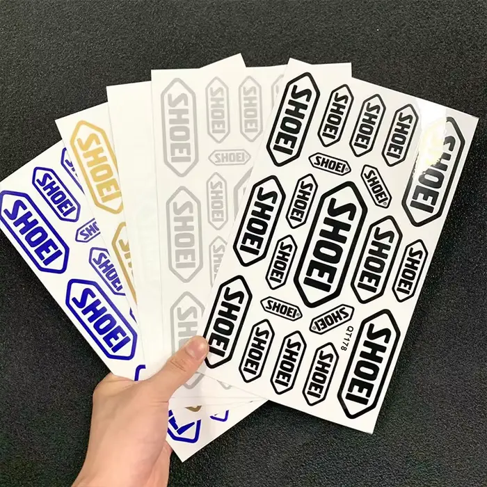 Autocollant de casque de Moto
