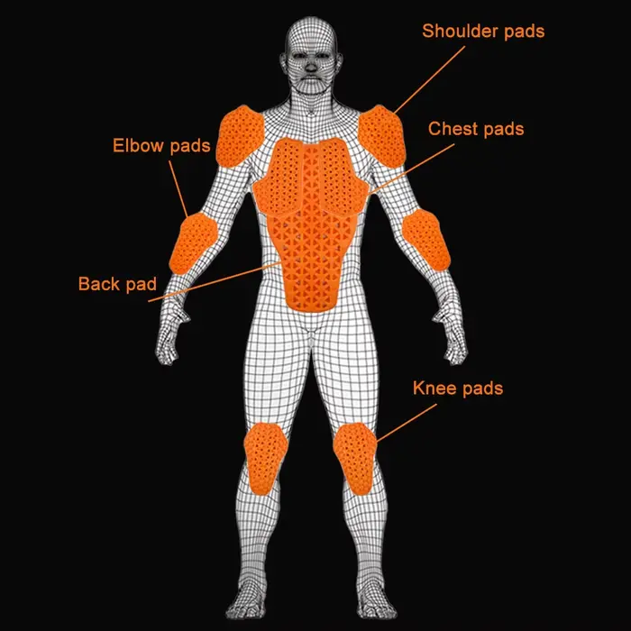 Nouveau CE niveau 2 certifié moto pantalon jean équipement de Protection genou hanche