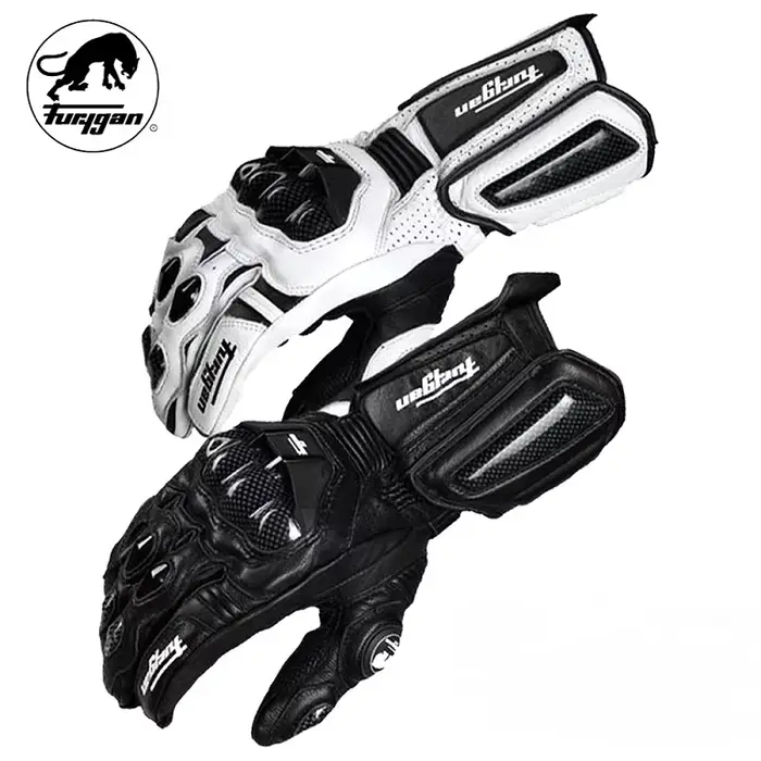 Furygan AFS 10 gants de course de moto en fibre de carbone