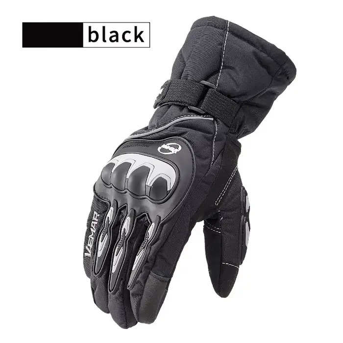 Vemar – gants de moto chauds et épais, imperméables, pour le Sport en plein air, le Ski, le Scooter,