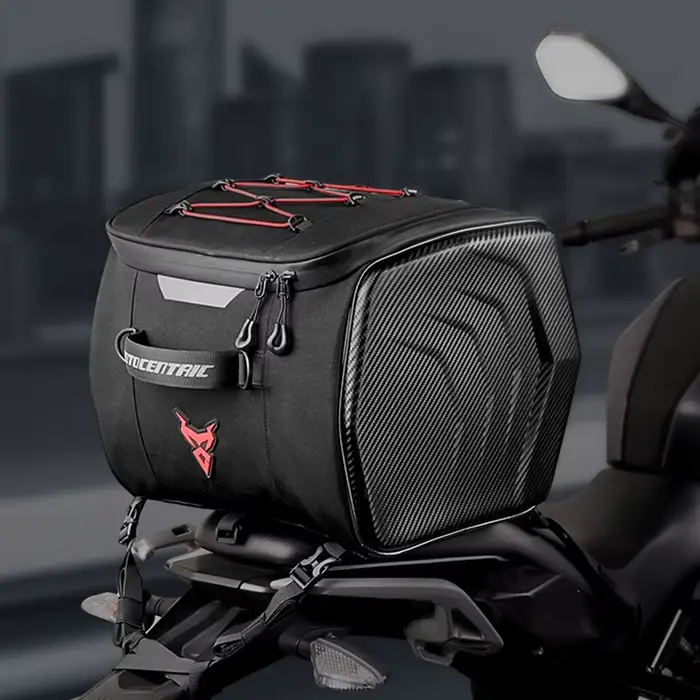 Sac de casque de moto étanche motocentrique sac de siège arrière de moto multifonction sac de moto d