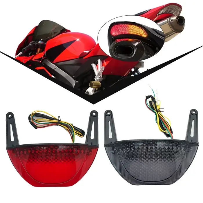 Pour Honda CBR600RR CBR 600 RR 2007 2008 2009 2010 2011 2012 feu arrière frein clignotant intégré fe
