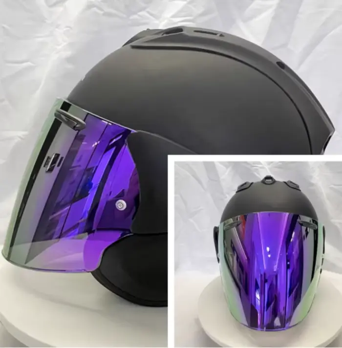 Casque 3/4 ouvert SZR VEO pour moto Harley