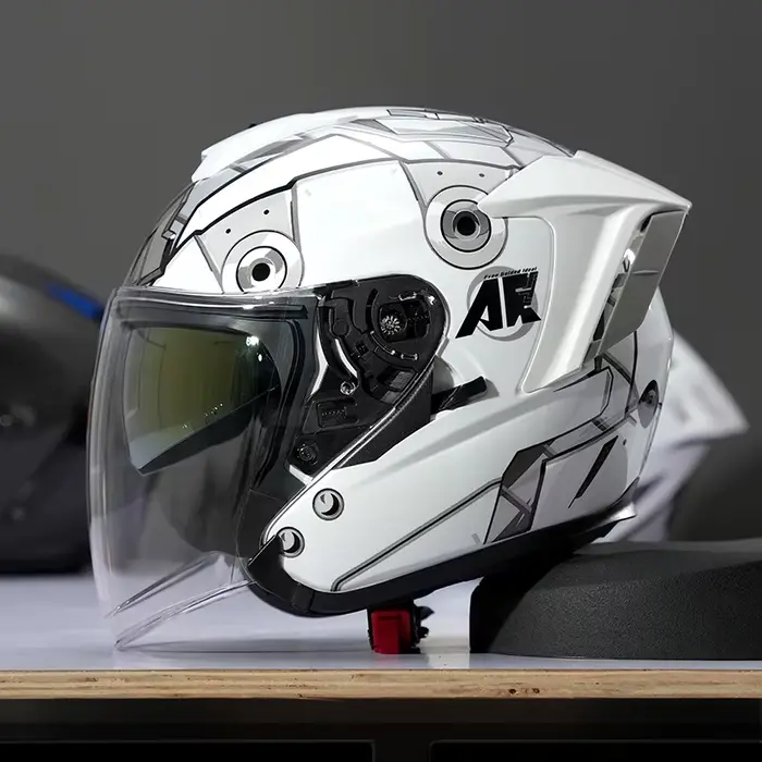 Casque de moto RSV pour hommes et femmes, casque 3/4, demi-casque de moto, Cascos Para Moto, Casco M