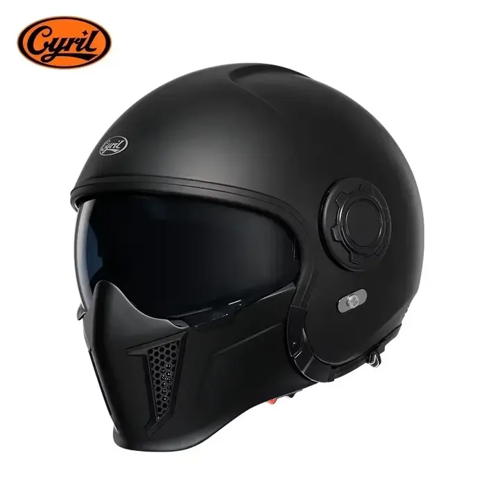 Casque de moto modulaire intégral ou ouvert pour homme