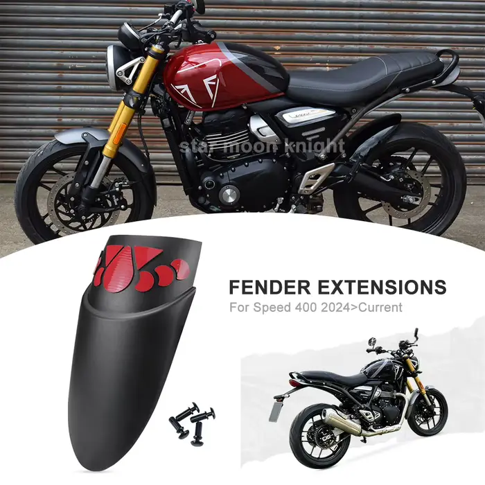 Pour Speed 400 Speed400 2024-accessoires de moto garde-boue avant