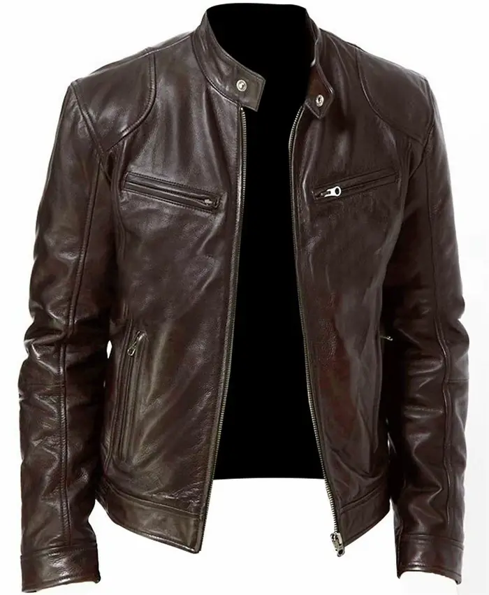 Veste de Moto hommes en cuir PU Moto veste de Motocross quatre saisons Moto course veste d'équitatio