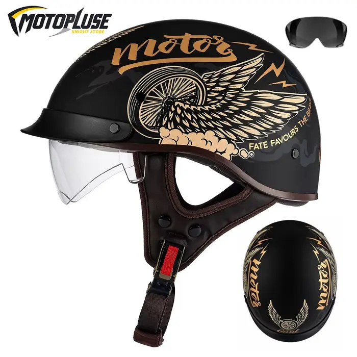Casque de Moto rétro allemand Casco