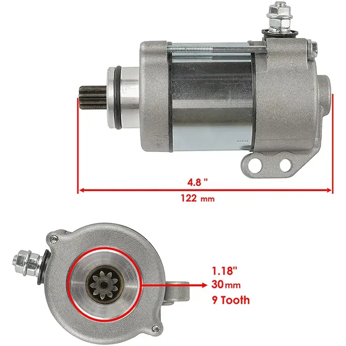 Les pièces de moteur de moto KTM sont utilisées pour remplacer le démarreur du moteur de véhicule to