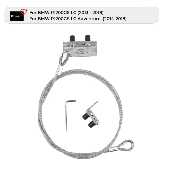 KEMIMOTO – système de Protection antivol pour casque de moto, pour BMW R1200GS R1250GS LC ADV R1200 