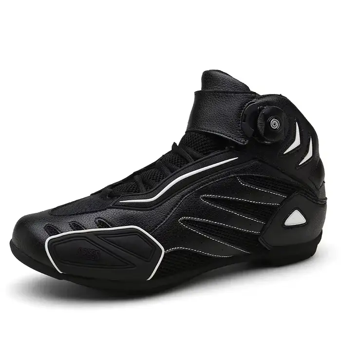Bottes de Moto Souples et Imperméables pour Homme, Chaussures de Motocross, SPEED Hurboats
